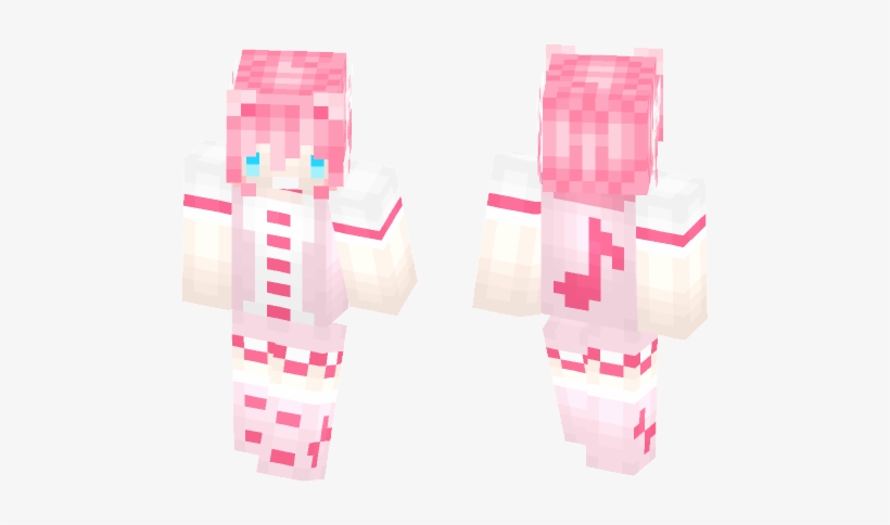 Jigglypuff ~ Maya - Halloween Skins Minecraft Girl, transparent png download