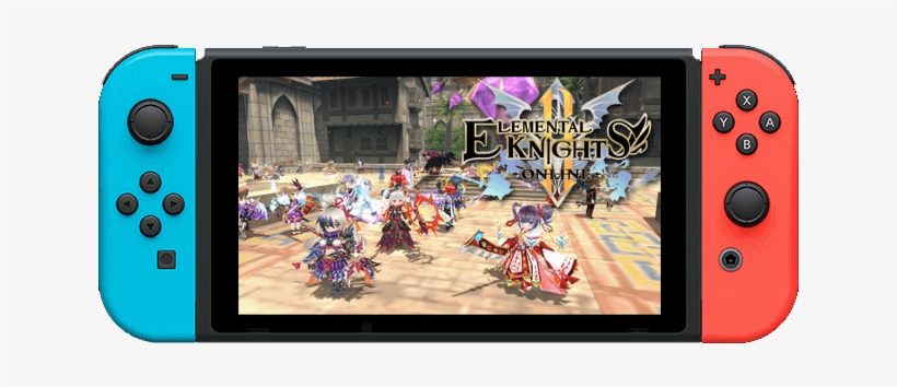 Authentic Mmorpg [elemental Knights R] For Nintendo - Nintendo Switch Review 2018, transparent png download
