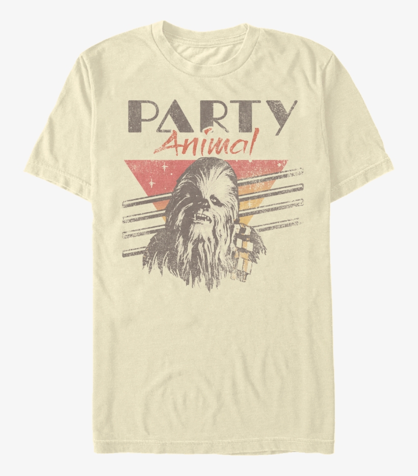 Chewbacca Party Animal T-shirt - Chewbacca Party Animal, transparent png download