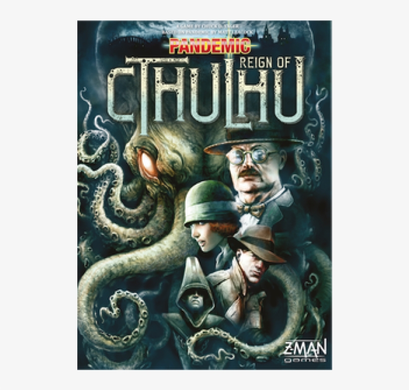 Reign Of Cthulhu - Pandemic Reign Of Cthulhu Board Game, transparent png download