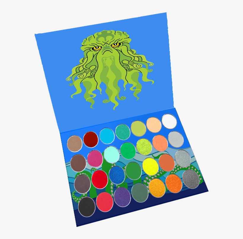 Cthulhu Water Activated Paint Palette - New Cthulhu, transparent png download