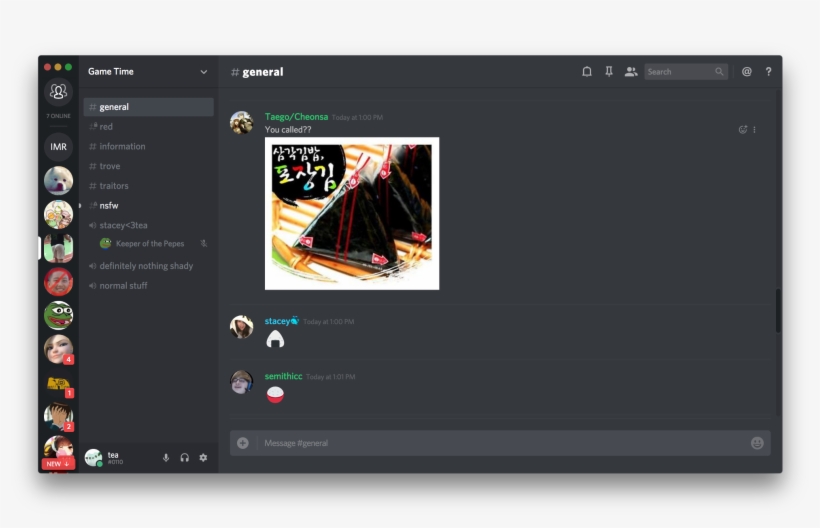 What Discord Looked Like At The Time Of My Study - Discord User Left, transparent png download