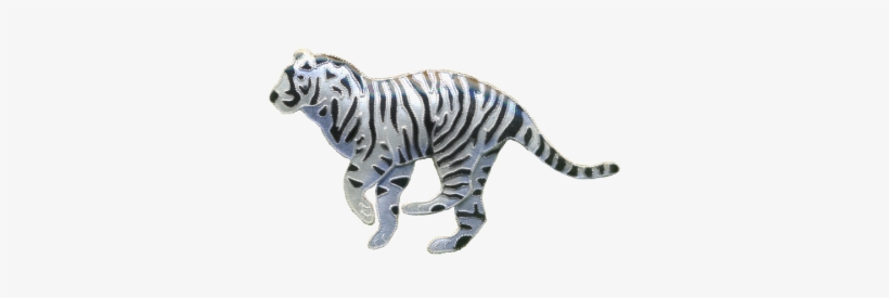 White Tiger Pin - Jewellery, transparent png download
