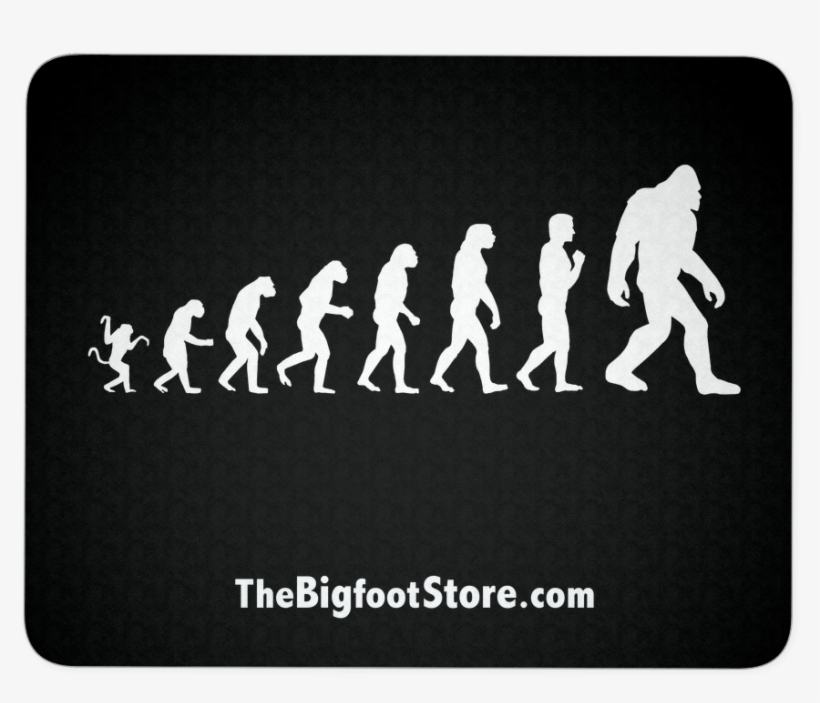Evolution Of Bigfoot Mouse Pad - Drone Pilot T Shirt, transparent png download