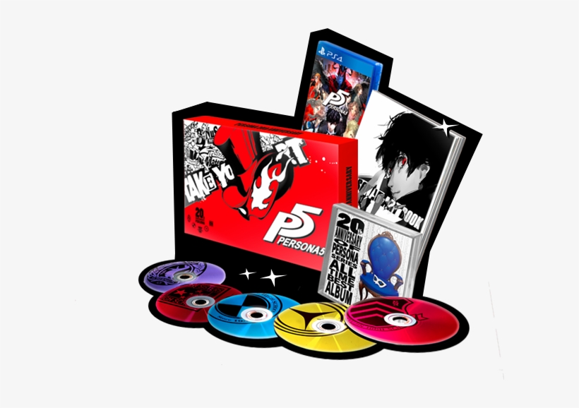 The 20th Anniversary Collectors Edition - Persona 20th Anniversary Cd, transparent png download