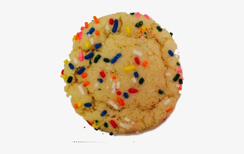 Sugar Cookie With Sprinkles - Sugar, transparent png download