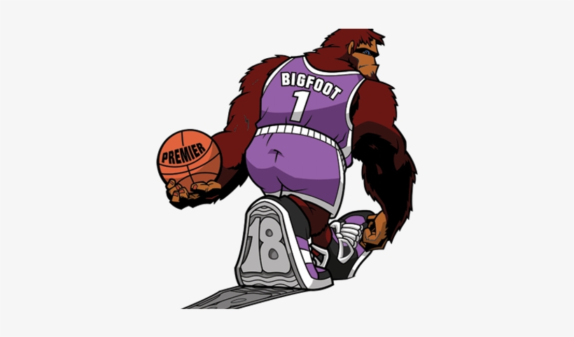 Bigfoot Training Aca - Bigfoot Basketball, transparent png download