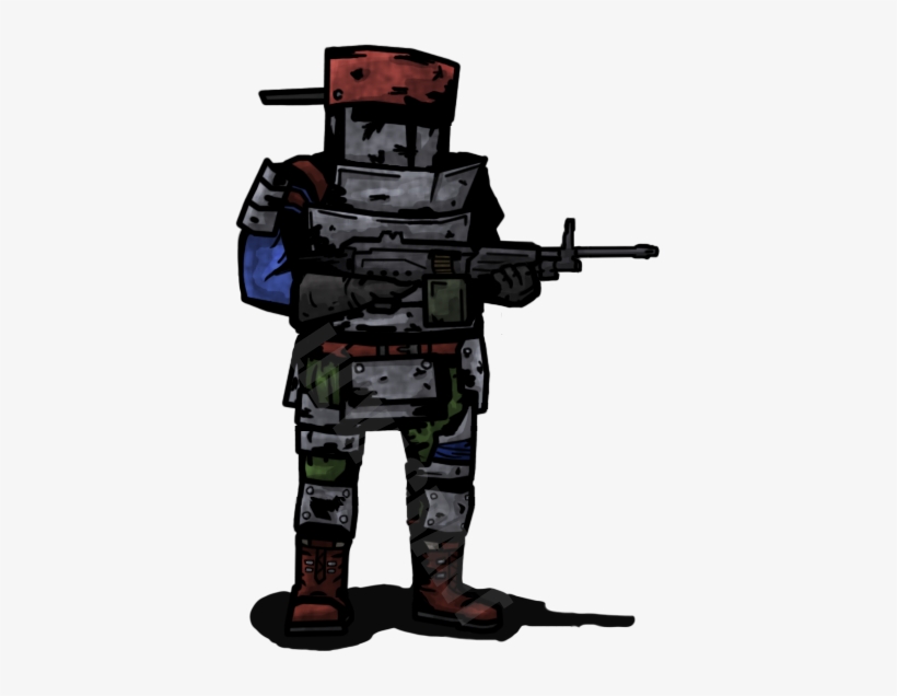 A Darkest Dungeon Stylized Fanart - Soldier, transparent png download