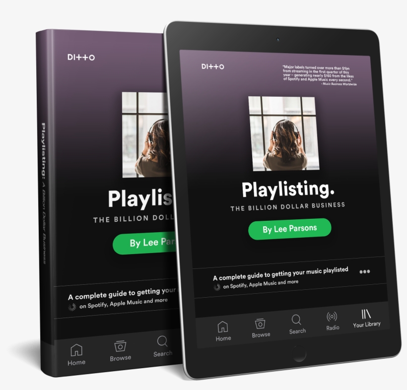 How To Get Your Music Playlisted On Streaming Services - The Unsigned Guide, transparent png download