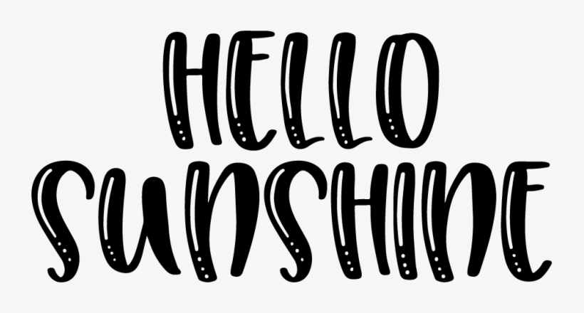 Hello Sunshine - We Heart It, transparent png download