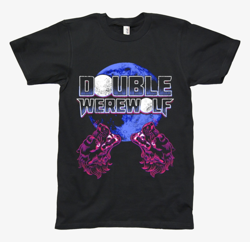 Double Werewolf T-shirt - T Shirt New Year, transparent png download