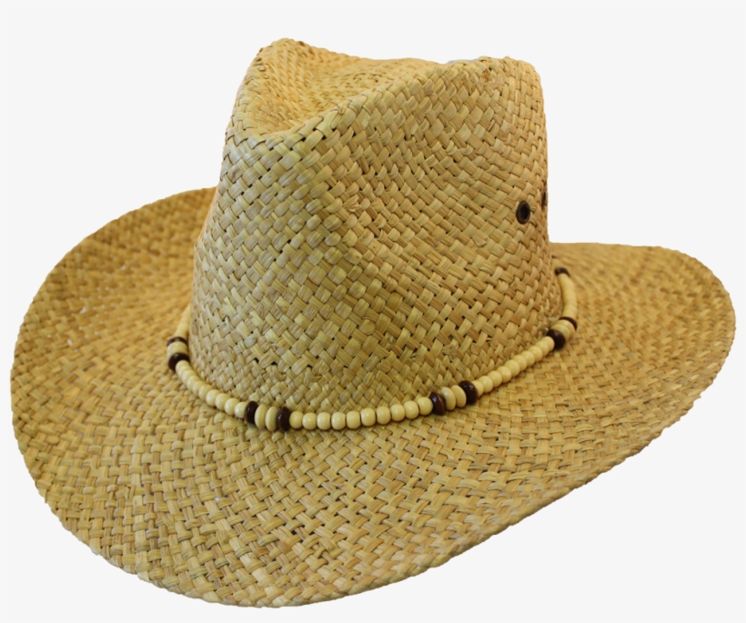 Casual Rush Straw Hat In Coffee Bead - Straw Hat, transparent png download