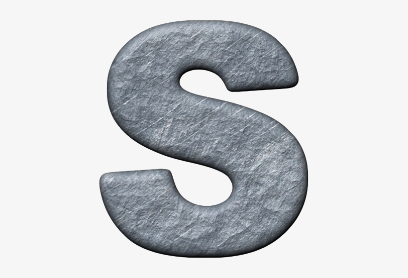 Etc > Presentations Etc Home > Alphabets > Themed Letters - Metal Alphabet Png S, transparent png download