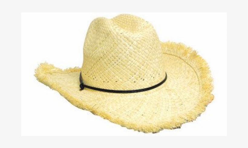 Frayed Edge Cowboy - Straw, transparent png download