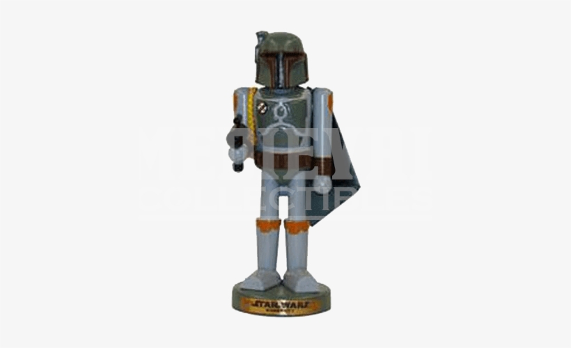 Star Wars Boba Fett Nutcracker - Kurt Adler Boba Fett Nutcracker, transparent png download