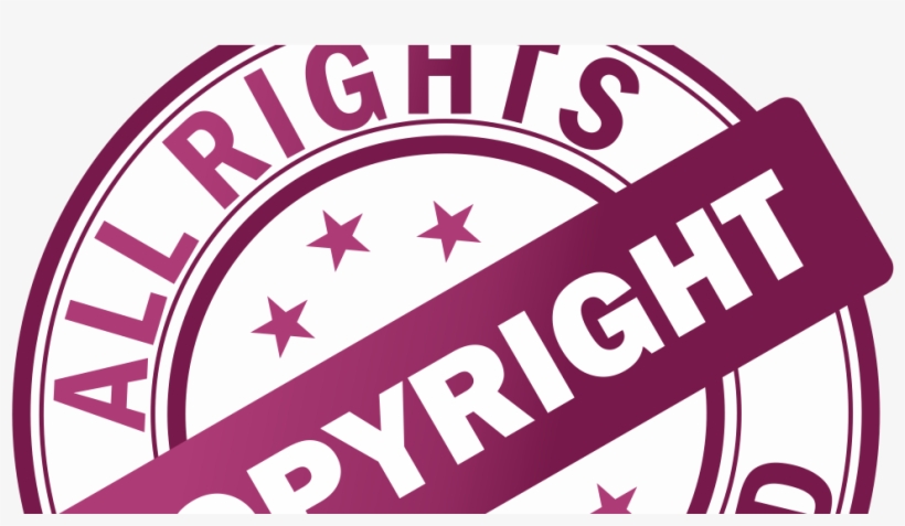 Copyright All Rights Reserved Png, transparent png download