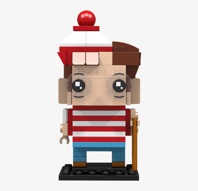 Where Is Waldo - Lego, transparent png download