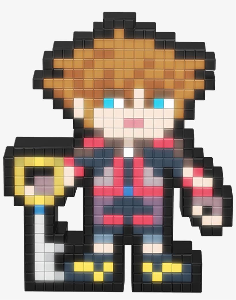 Sora - Pdp Pixel Pals Kingdom Hearts Sora, transparent png download