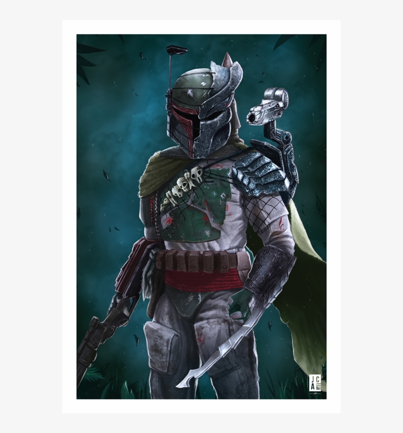 Predator / Boba Fett - Boba Fett Predator, transparent png download