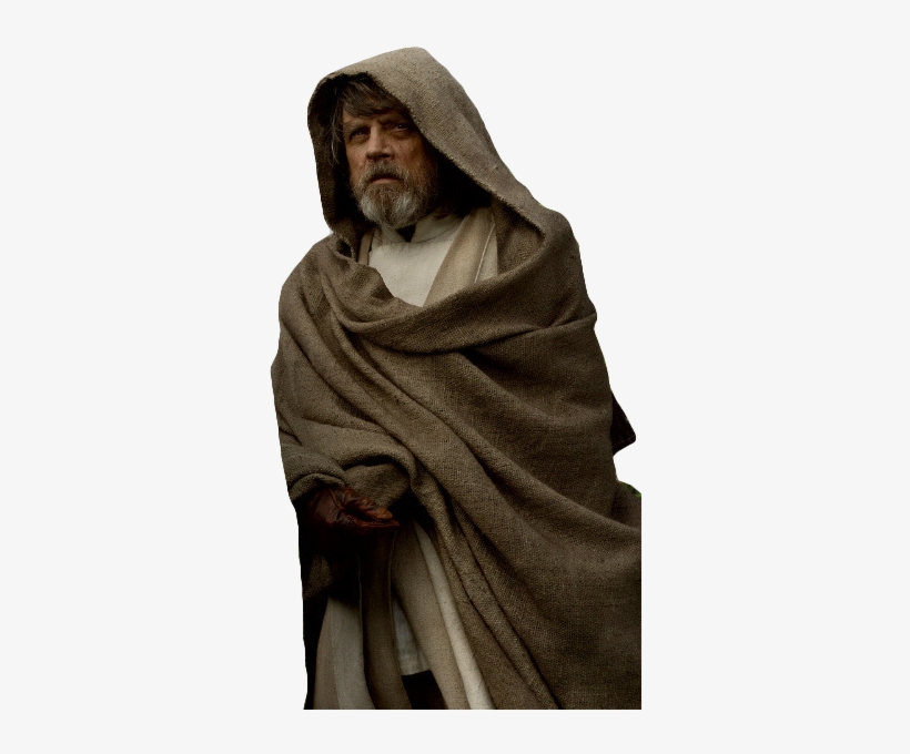 Transparent Luke Skywalker - Cosplay Star Wars The Last Jedi Luke Skywalker Costume, transparent png download