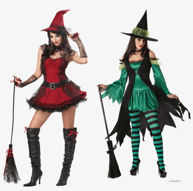 Free Png Witch Png Images Transparent - Red Witch Costume, transparent png download