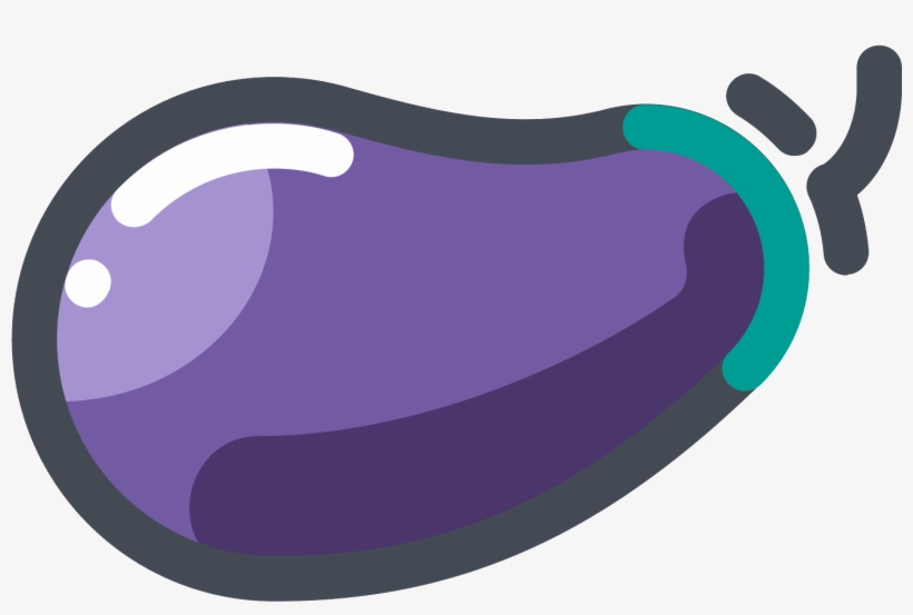 Aubergine Icon - Icon, transparent png download