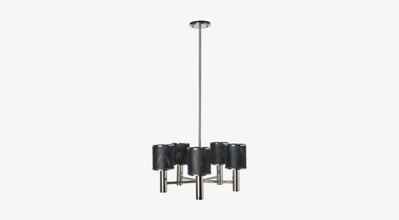 Waterworks Montecito Ceiling Mounted Chandelier In - Waterworks - Montecito Chandelier - Nickel, transparent png download
