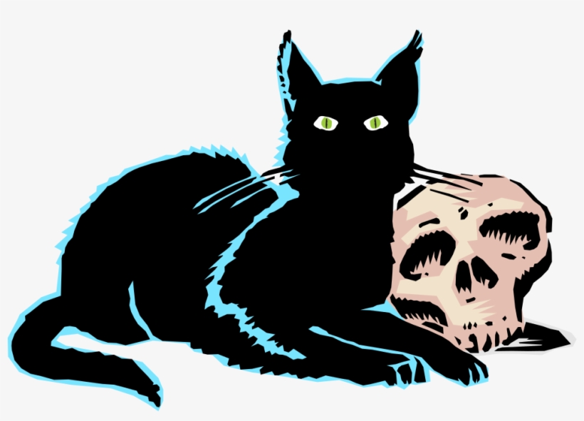 Evil Black Cat - Cat, transparent png download