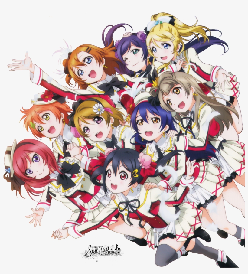 And Frozen, All Nominated For Anime Of The Year For - U's Love Live Png, transparent png download
