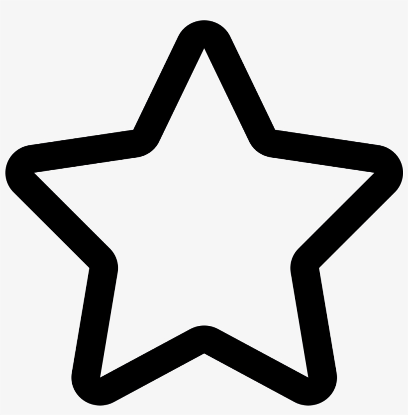 File - Linecons Big-star - Svg - Star Icon Png, transparent png download