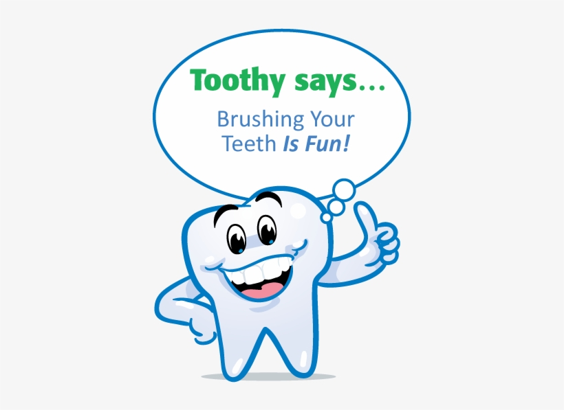 It's Up To You, Parents And Caregivers, To Teach Your - Smiling Tooth, transparent png download