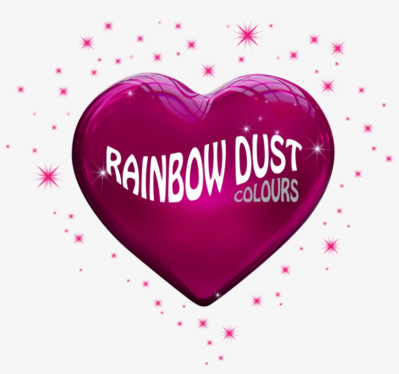 Rdc Logo Heart Full Col Hi Res No - Rainbow Dust Logo, transparent png download