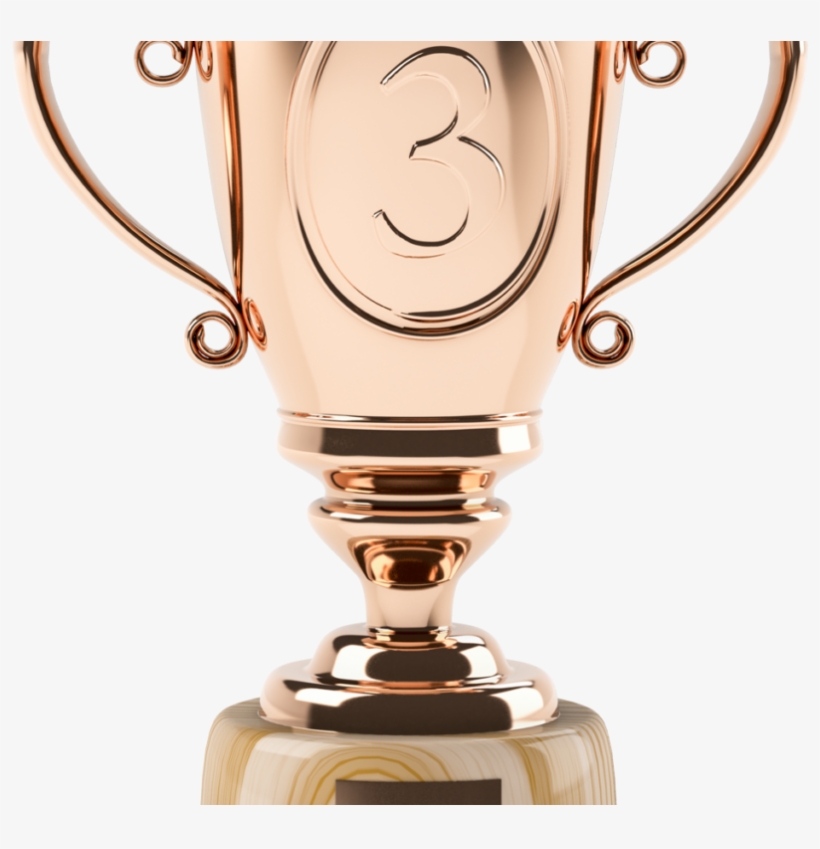 Trophy Cup Transparent Png Image - Third Place Trophy Png, transparent png download