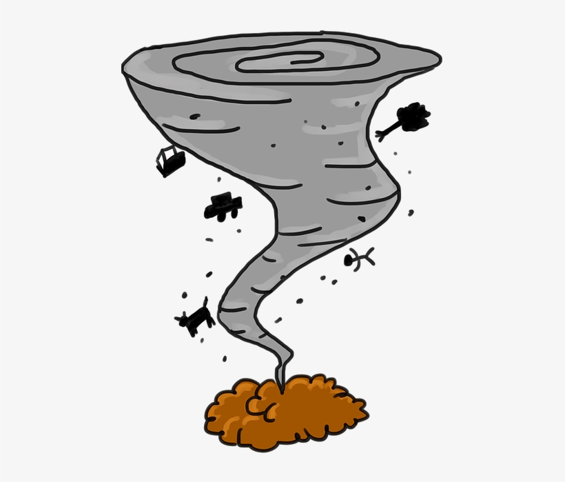 Tornado, Cyclone, Twister, Storm, Windstorm - Tornado, transparent png download