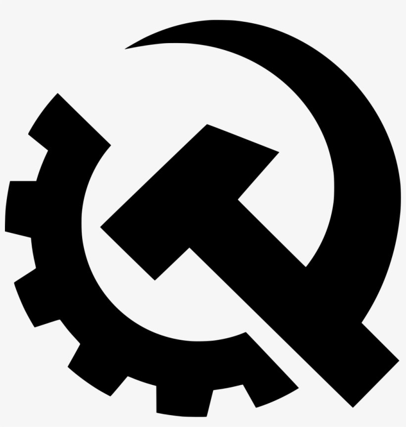 Download Png - Hammer And Sickle Cog, transparent png download