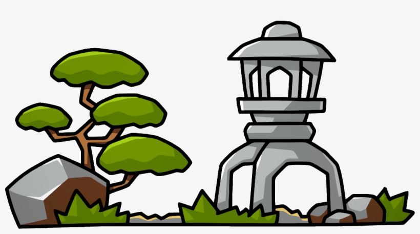 Japanese Garden Clipart - Clip Art, transparent png download