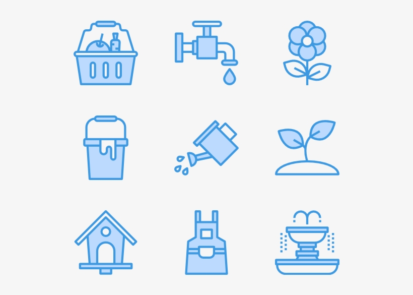 Garden - Illustration, transparent png download