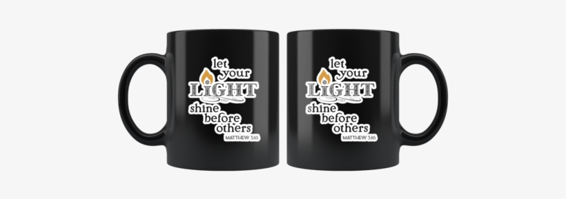Let Your Light Shine Coffee Mug - Mug, transparent png download