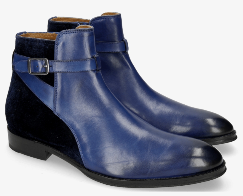 Ankle Boots Kane 1 Midnight Blue Velluto - Chelsea Boot, transparent png download