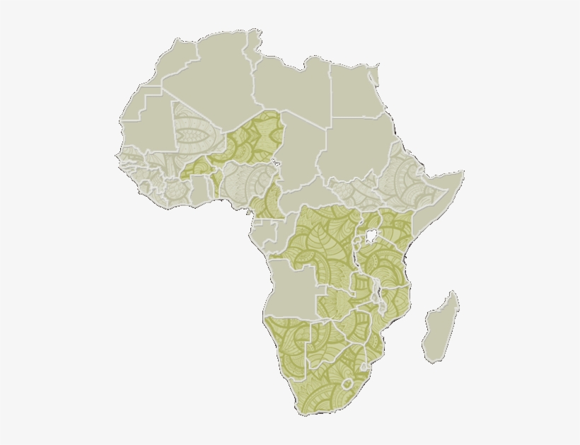 Map Of Africa With Mali, transparent png download