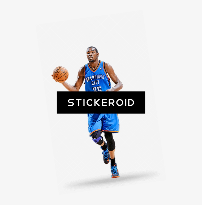 Kevin Durant Focused - Basketball Moves, transparent png download
