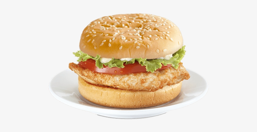 Grilled Chicken Sandwich - Chicken Sandwich, transparent png download