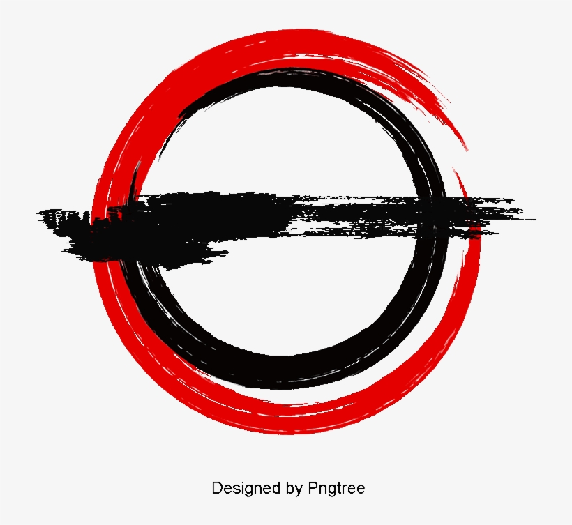 Chinese Style Brush Strokes Vector Png, Chinese Style - Portable Network Graphics, transparent png download