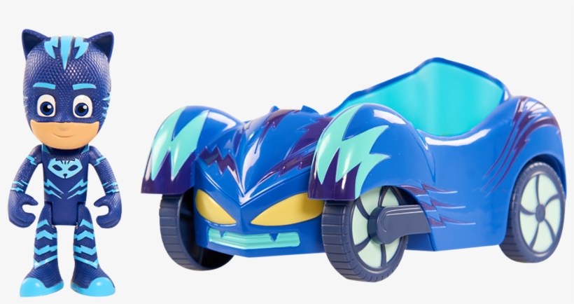 Pj Masks Vehicles Asst, , Large - Cat Mobile Pj Masks, transparent png download