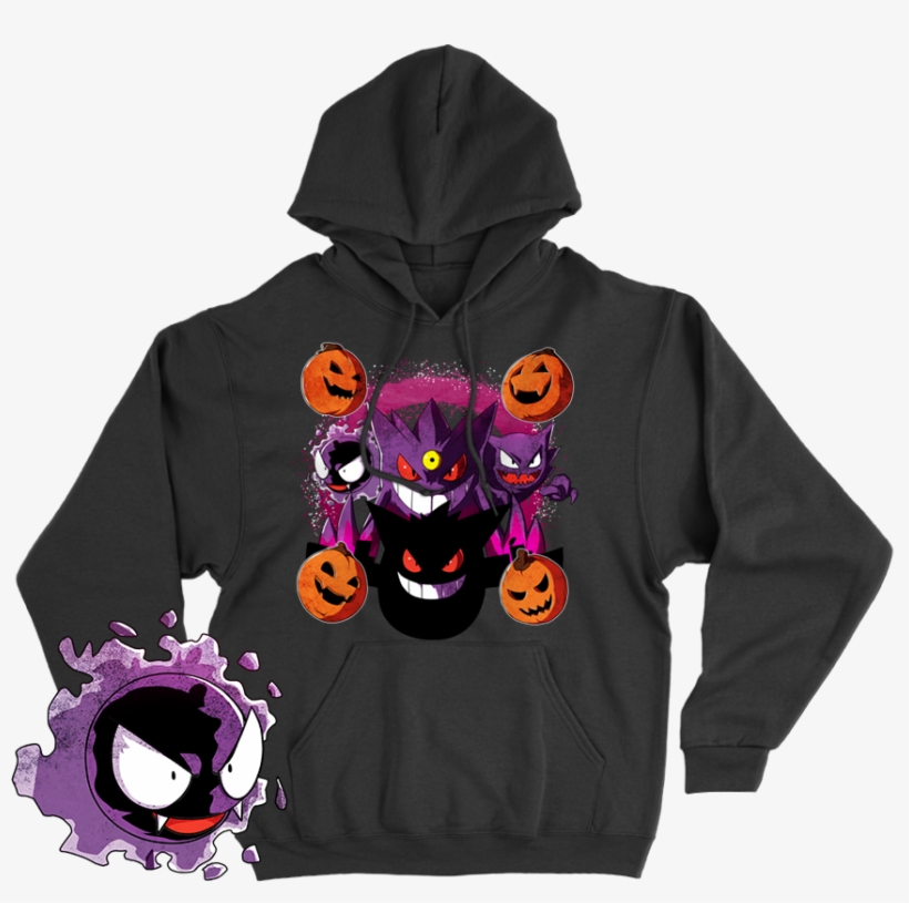 Ghost Pokemon Ghastly Haunter Gengar Halloween Autumn - Weird Flex But Ok, transparent png download