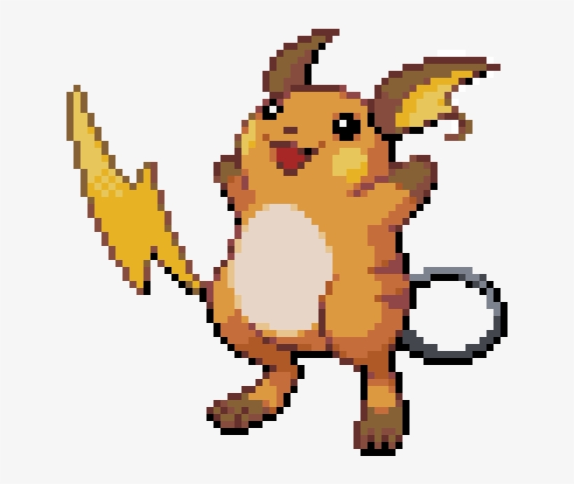Raichu Pokemon Raichu Sprite Png Image Transparent Png Free Download On Seekpng