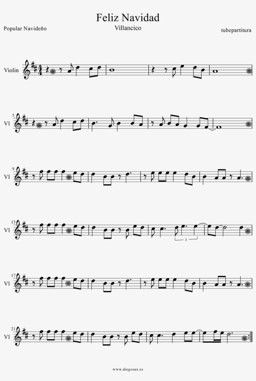 Pin By Nessie Mcnab On Gospel Music In 2018 - Partitura De Feliz Navidad Para Violin, transparent png download