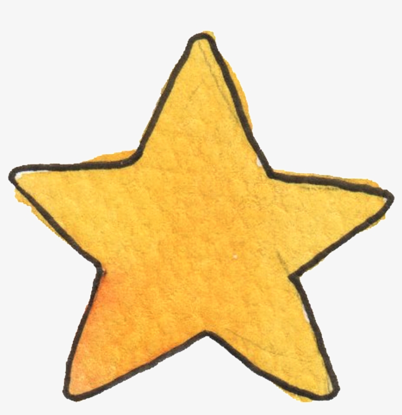 Yellow Stars Transparent Decorative - Portable Network Graphics, transparent png download