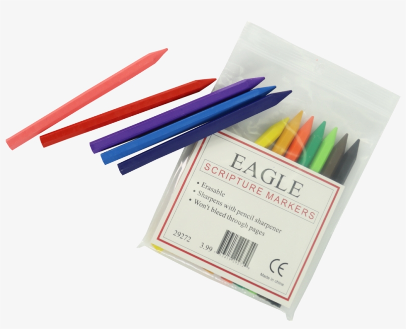 Erasable Scripture Crayons - Marker Pen, transparent png download