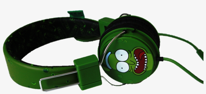 Rick And Morty Pickle Rick Headphones1 - Belt, transparent png download